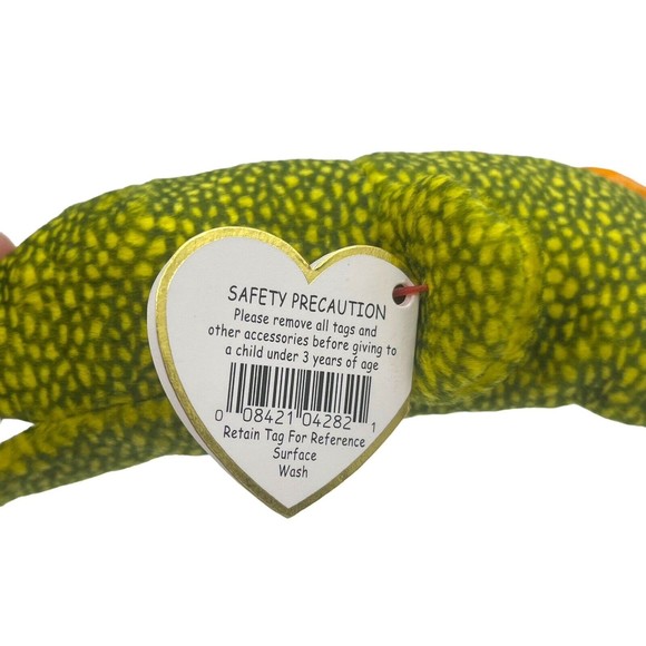 Ty Beanie Babies 2000 MORRIE the Electric Eel 15" Plush Stuffed Animal RETIRED - Picture 9 of 9